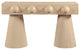 Bracciano Oak Veneer Console Table, Natural