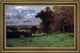 George Inness Breezy Autumn Framed Premium Canvas Print, 18"x27"