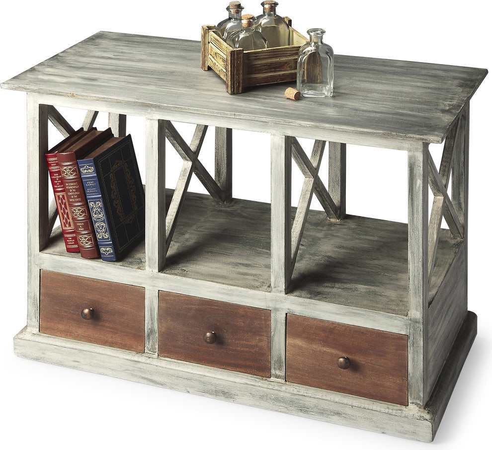 Butler Whitaker Gray Console Table