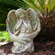 Alpine Old World Guardian Angel Statue, 19"