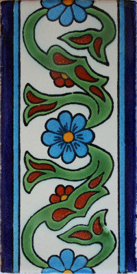 3x6 8 pcs Carbellino Subway Mexican Tile