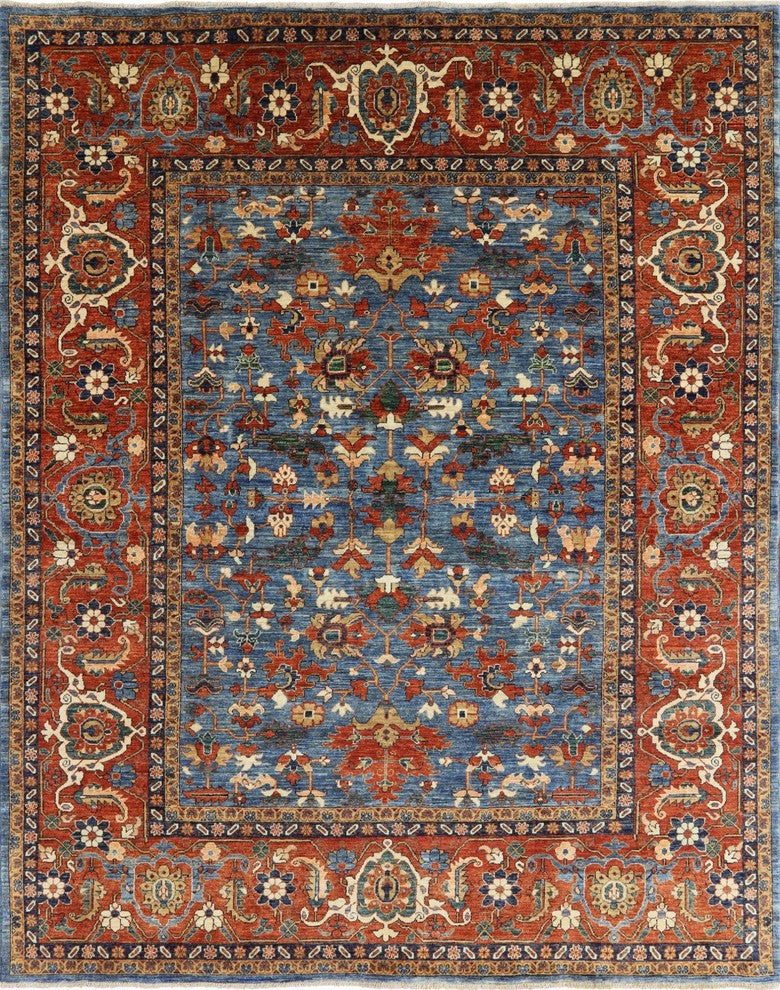Oriental Fine Serapi Handmade Area Rug 8'x10', MCR624