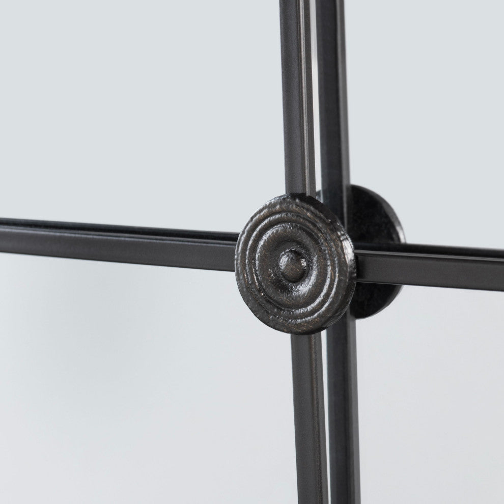 Cortland Wall Mirror, Black