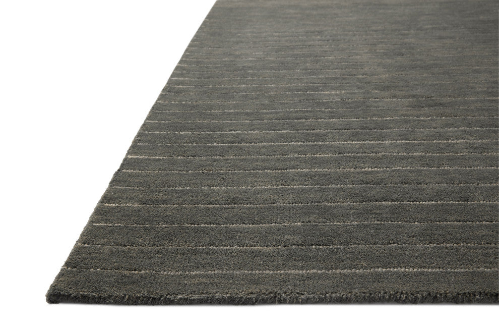 Chris Loves Julia x Loloi Henry Charcoal / Ivory 9'-3" x 13' Area Rug