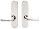 Cologne Lever, Tubular Full Dummy Pair, Right Hand, Polished Stainless Steel