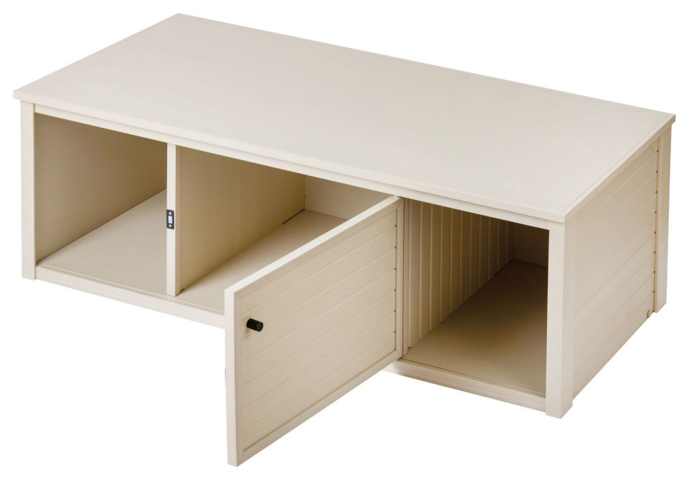 New Age Pet ECOFLEX 48" Lo-Boy Versa Stand, Maple