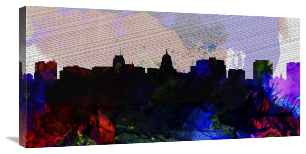 "Madison City Skyline" Fine Art Print