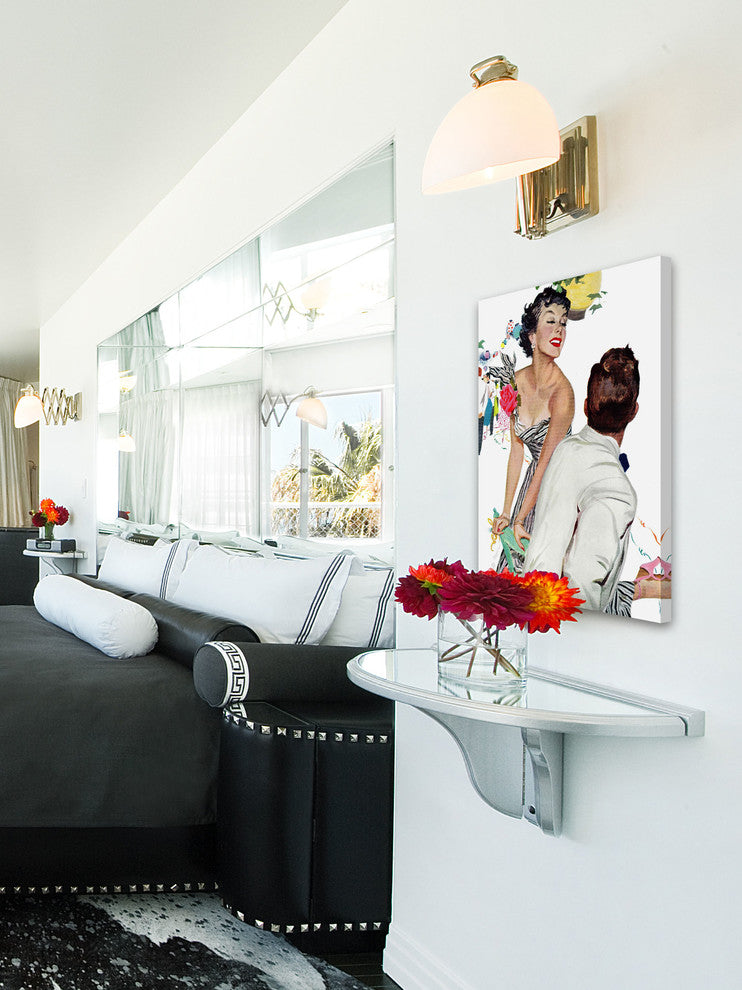 "Ball Date" Painting Print on Canvas