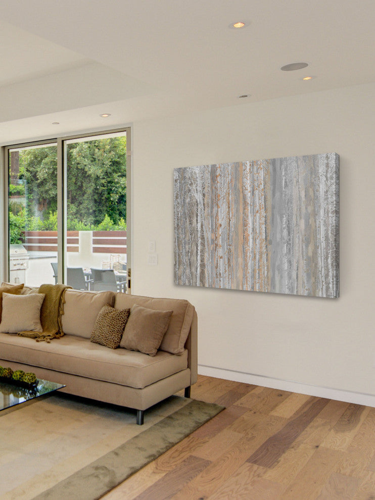 "Aspen Forest" Fine Art Canvas Print, 36"x24"