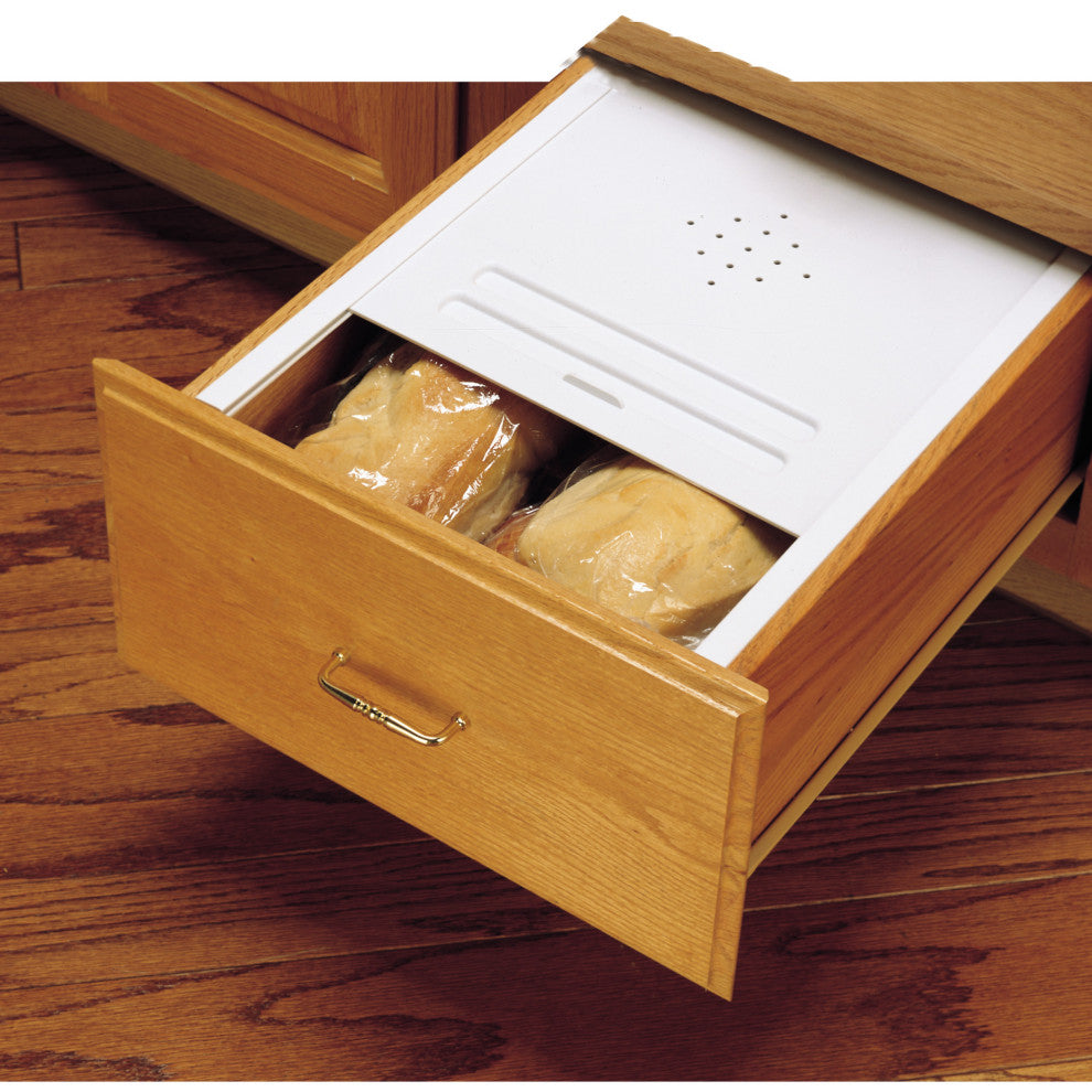 Trim to Fit Bread Drawer Cover, White, 16.75"Wx21.75"Dx0.38"H