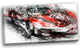 "Black and Red Sports Car" Canvas Painting