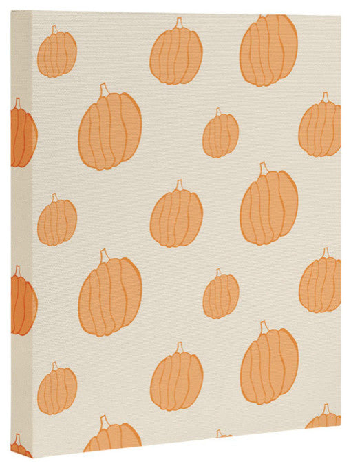 Allyson Johnson Pumpkins Art Canvas, 16"x20"