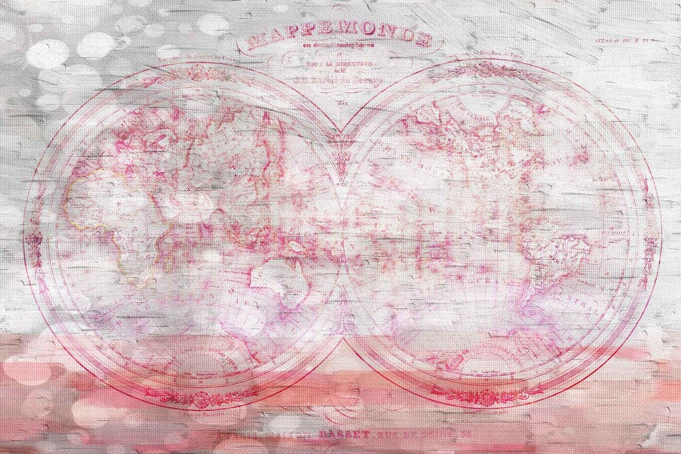 "Flash of Pink" Fine Art Canvas Print, 24"x16"