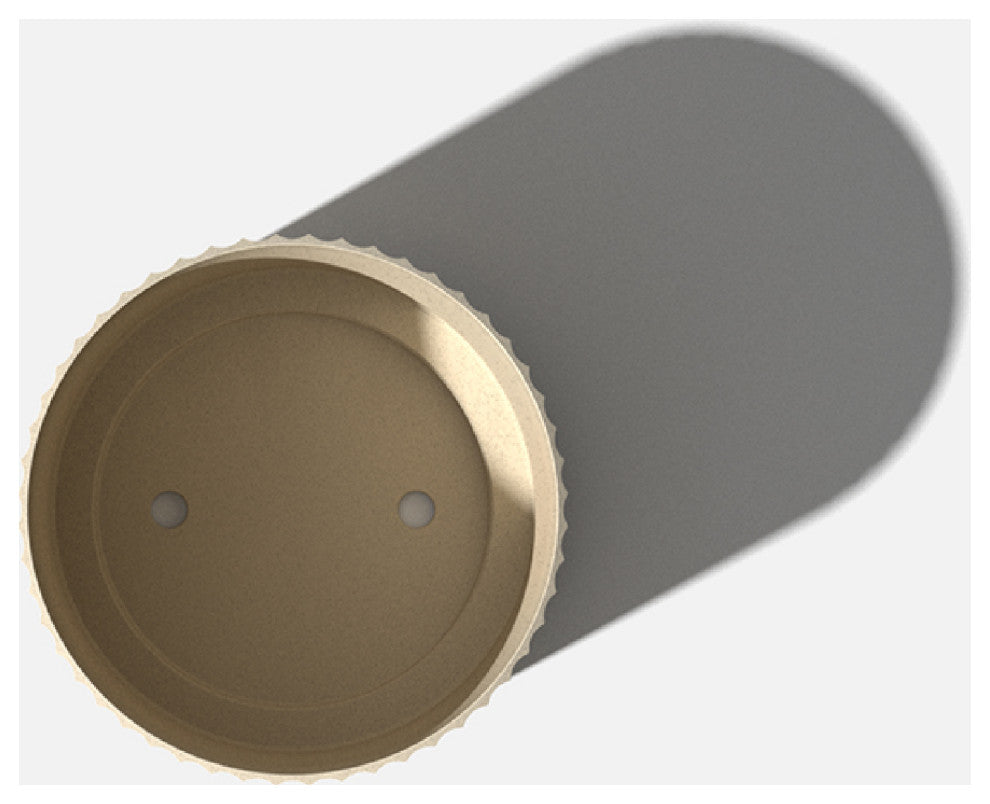 Veradek Demi Series Planter, Sand, 12", 1 Pack