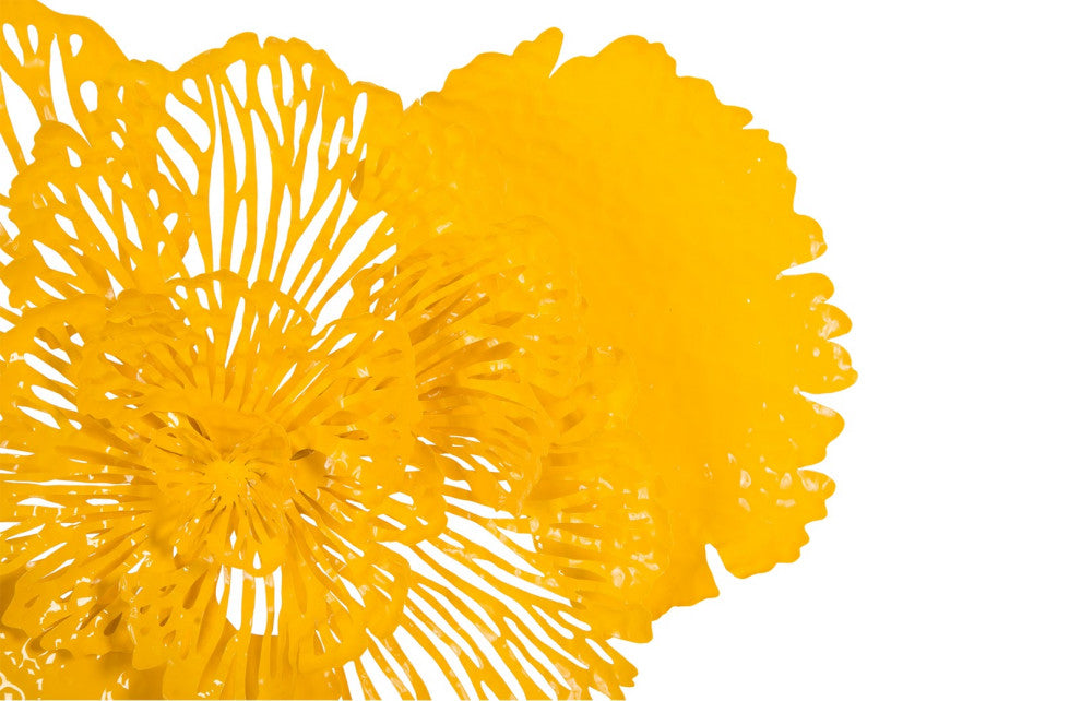 Flower Wall, Ivory, Medium