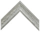 Crenshaw Framed Wall Mirror, Silver, 36" X 54"