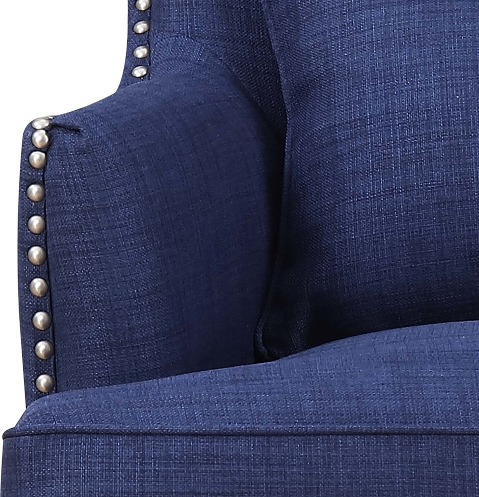 Picket House Furnishings Kegan Accent Chair, Blue