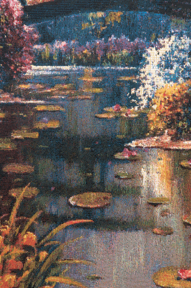Giverny Pond I Belgian Wall Tapestry