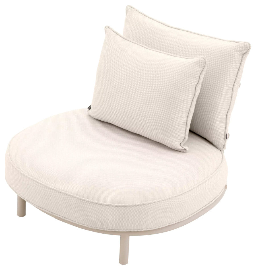 White Round Outdoor Chair | Eichholtz Laguno