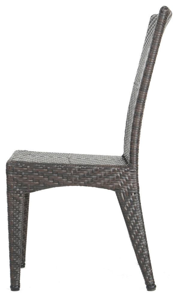 GDF Studio Solana Outdoor Wicker Chairs, Set of 2