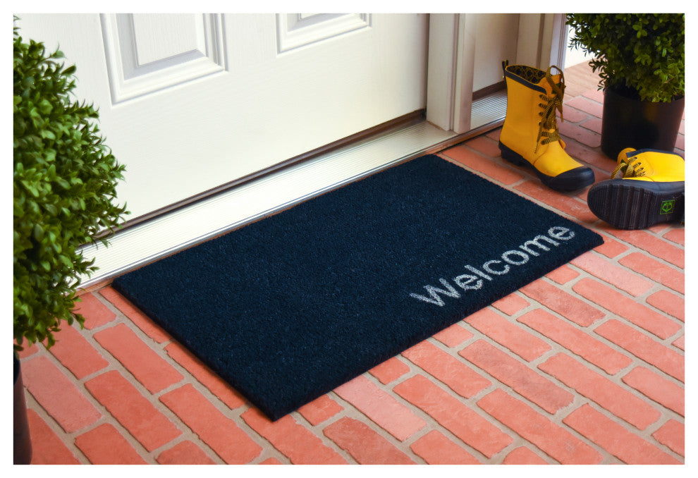 Calloway Mills Collins Blue Pastel Welcome Doormat, 24x36