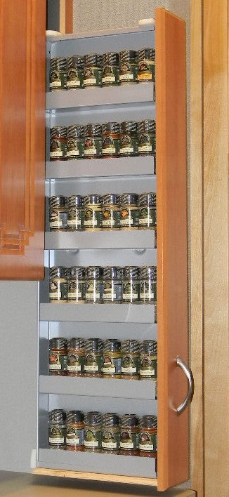 Dropout Spice Rack and Storage System, Right Facing