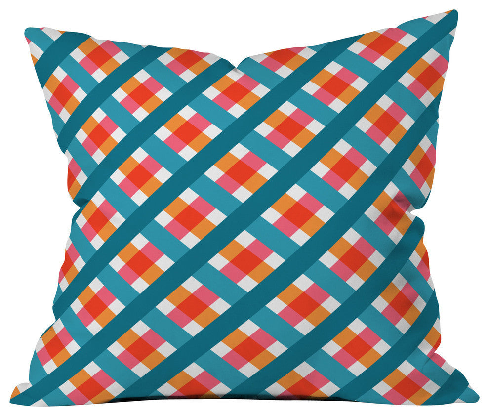 Caroline Okun Franklin Outdoor Throw Pillow