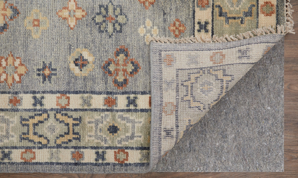 Foxboro R69CI Transitional/Bohemian & Craftsman Area Rug, Gray, 8'x10'