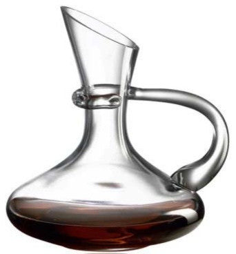 Ravenscroft Crystal Handled Captain's Decanter