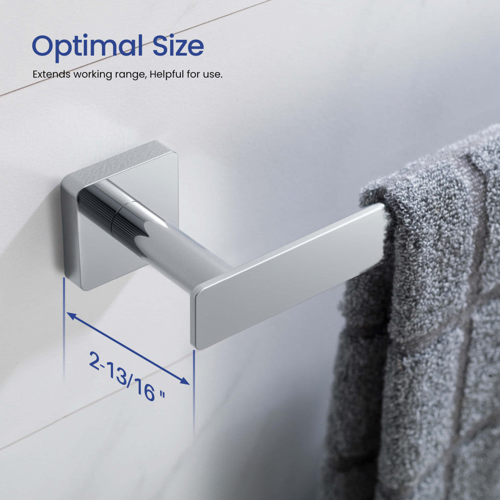 Blaze 18 inch Bathroom Towel Bar, Chrome