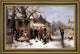Johan Mari Ten Kate Winter Fun Framed Premium Canvas Print, 16"x24"