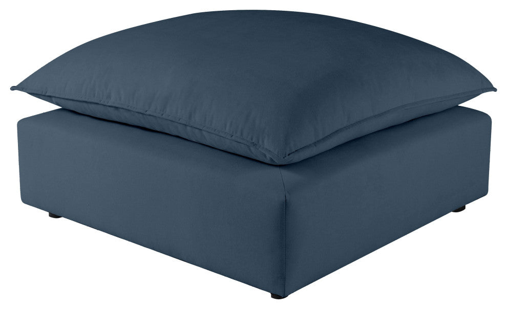 Cali Navy Ottoman