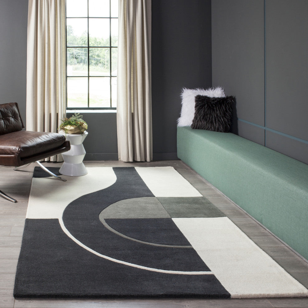Delhi DL-22 Hand Tufted Charcoal Area Rug 8'x10'