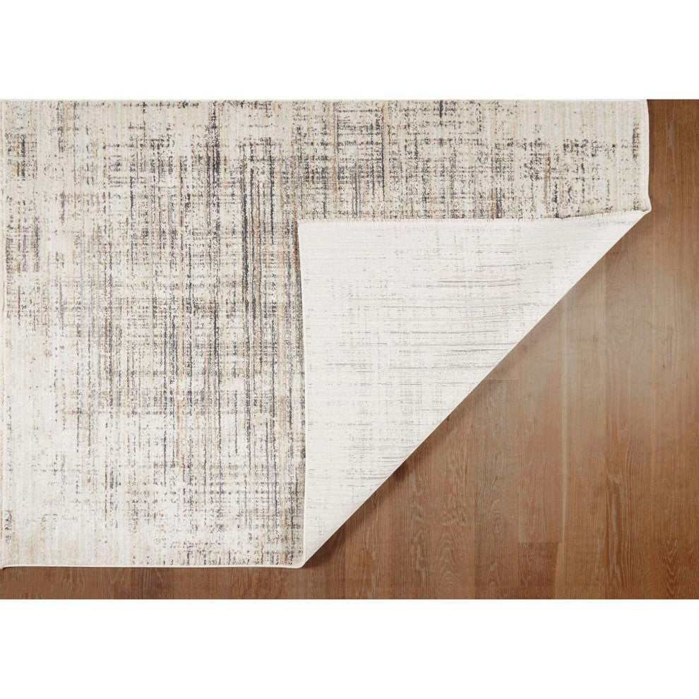 Umbria Grid Area Rug, Gray, 2'x3'