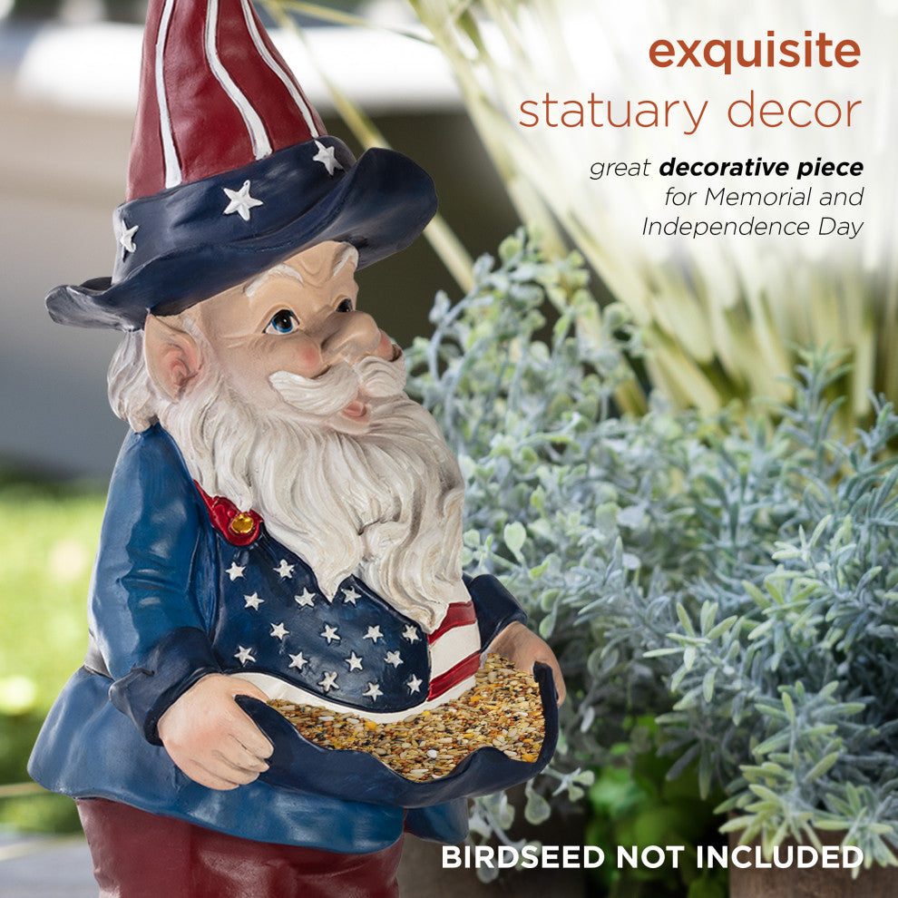 Americana Gnome With Apron, Small, 12"
