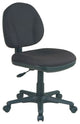 Sculptured Task Chair, Black