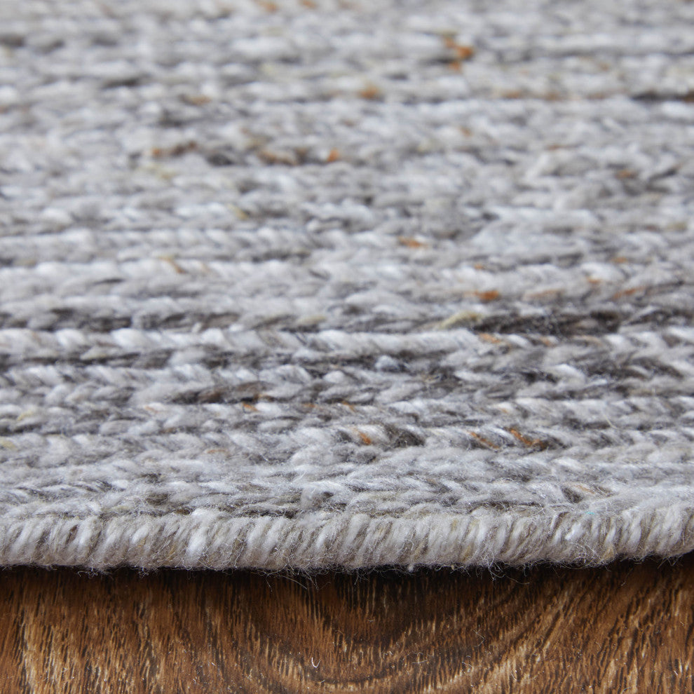Finley T6046 Modern/Casual Area Rug, Gray/Brown, 2'x3'