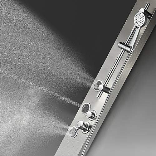 Fontana Ermanno Full Body Shower Massage Panel With Rain Shower Head