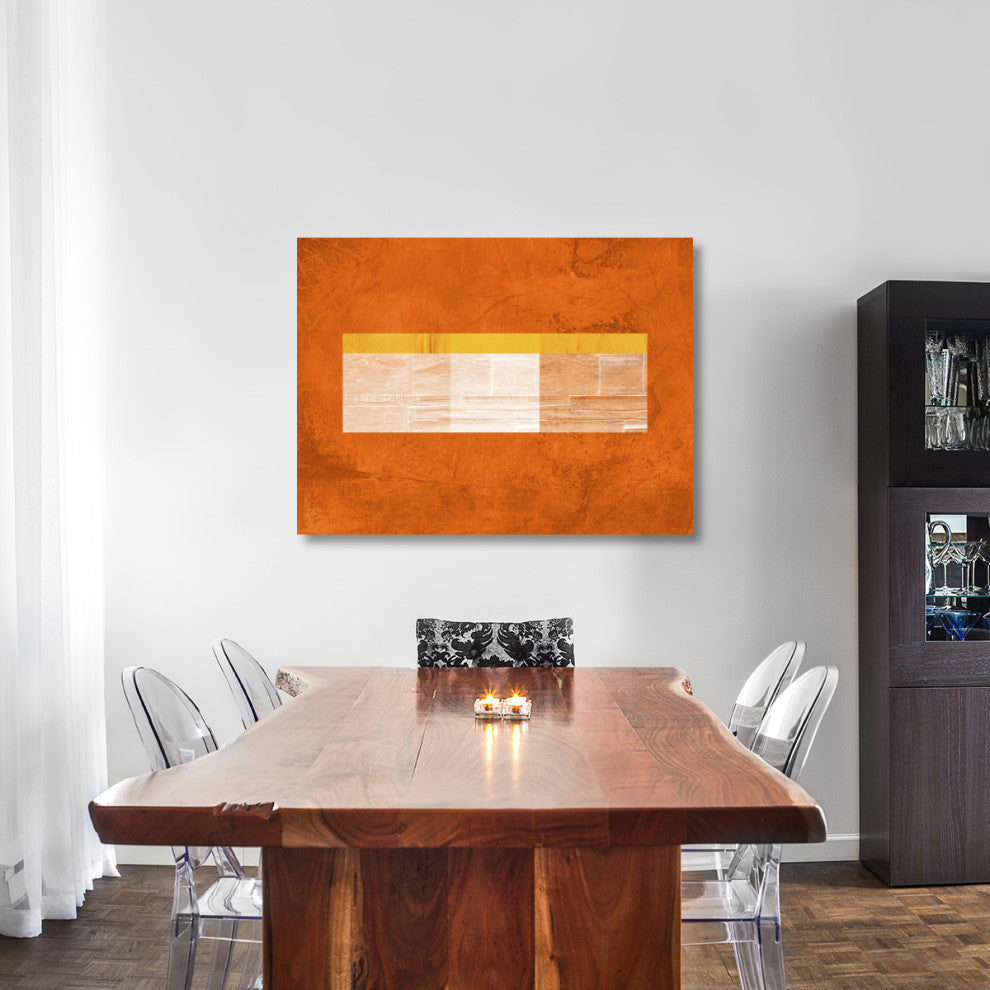 "Orange Paper 3" Fine Art Print