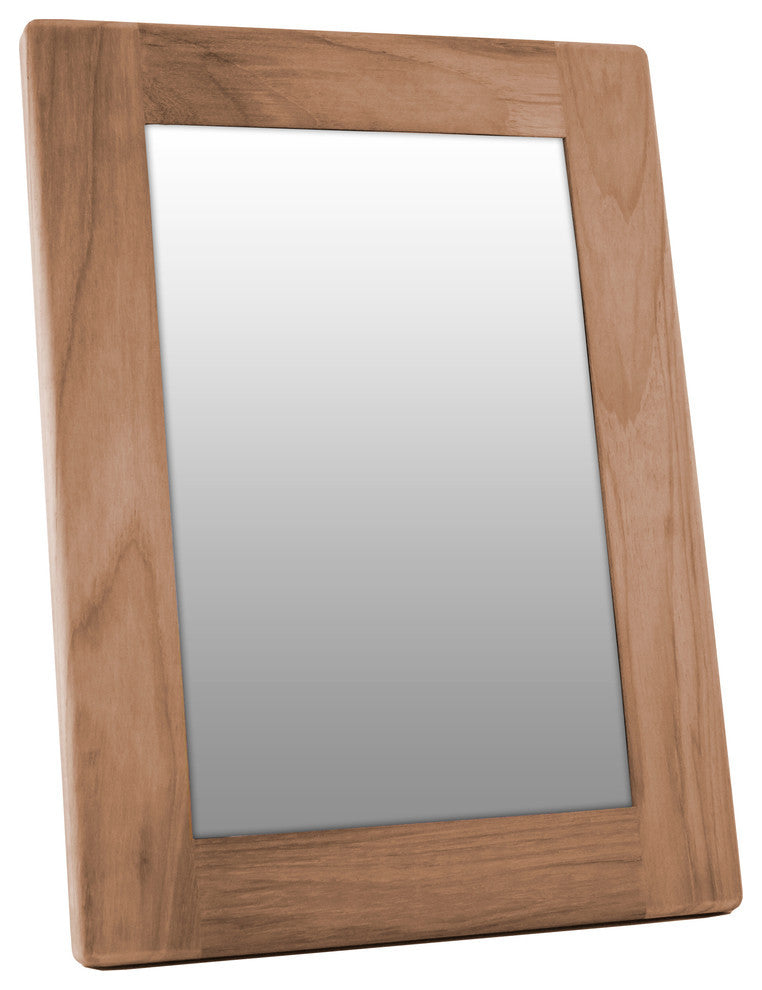 Teak Mirror Rectangular