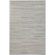 Dusk Static Stripe Area Rug, Ivory, 7'6"x9'6"