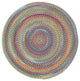 Capel Kill Devil Hill Bright Multi 0210_950 Braided Rugs - 8' 6" Round