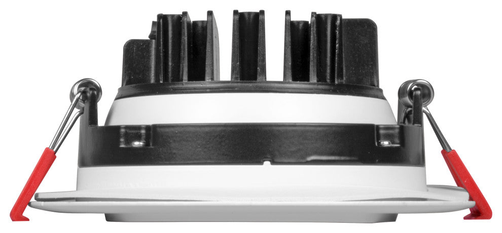 4" LED Gimbal Recessed Downlight, White, 3000k