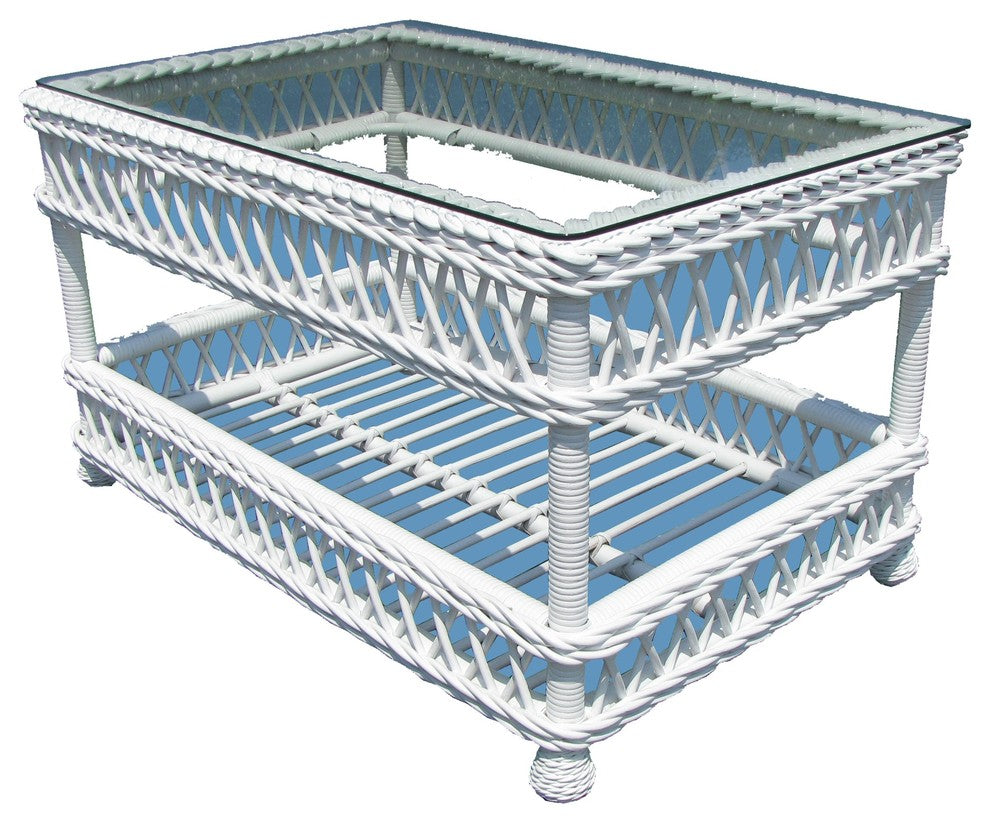 Bar Harbor Coffee Table, White