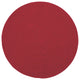 Capel Manteo Dark Red 0050_530 Braided Rugs - 9' 6" Round