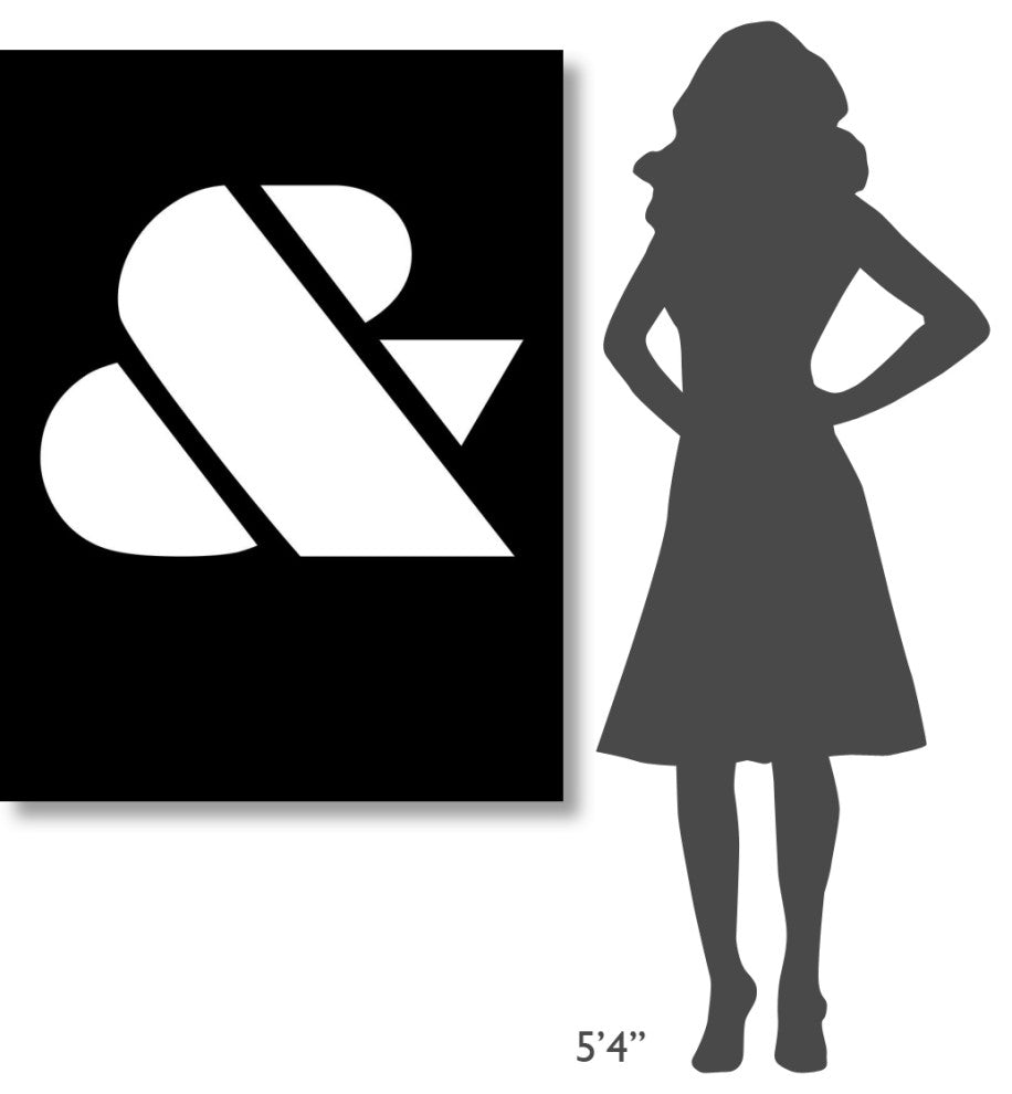 "Ampersand Black and White" Fine Art Print