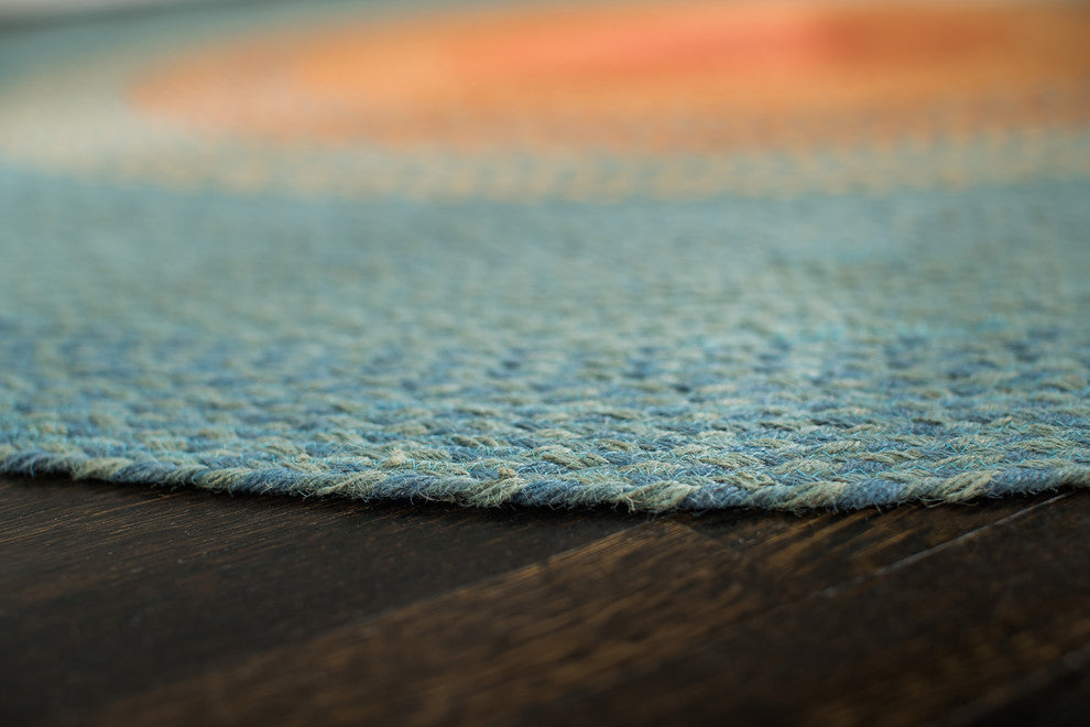 Olwyn Braided Round Area Rug, 6'