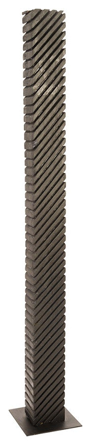 Black Wood Abstract Sculpture, Assorted With Natural Characteristics