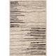 Eufemia Contemporary Abstract Area Rug, Beige 4'x6'