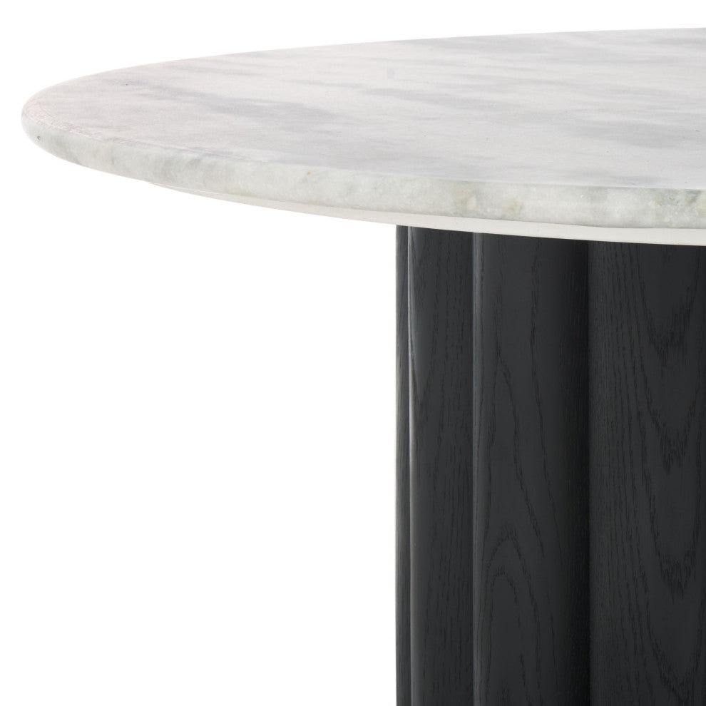 Safavieh Couture Roxiella Marble Coffee Table, White / Black